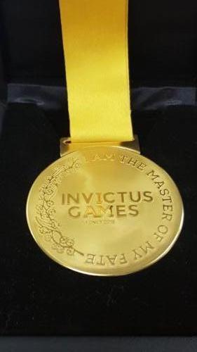 Gold Medal in the Invictus Games Nov 2018